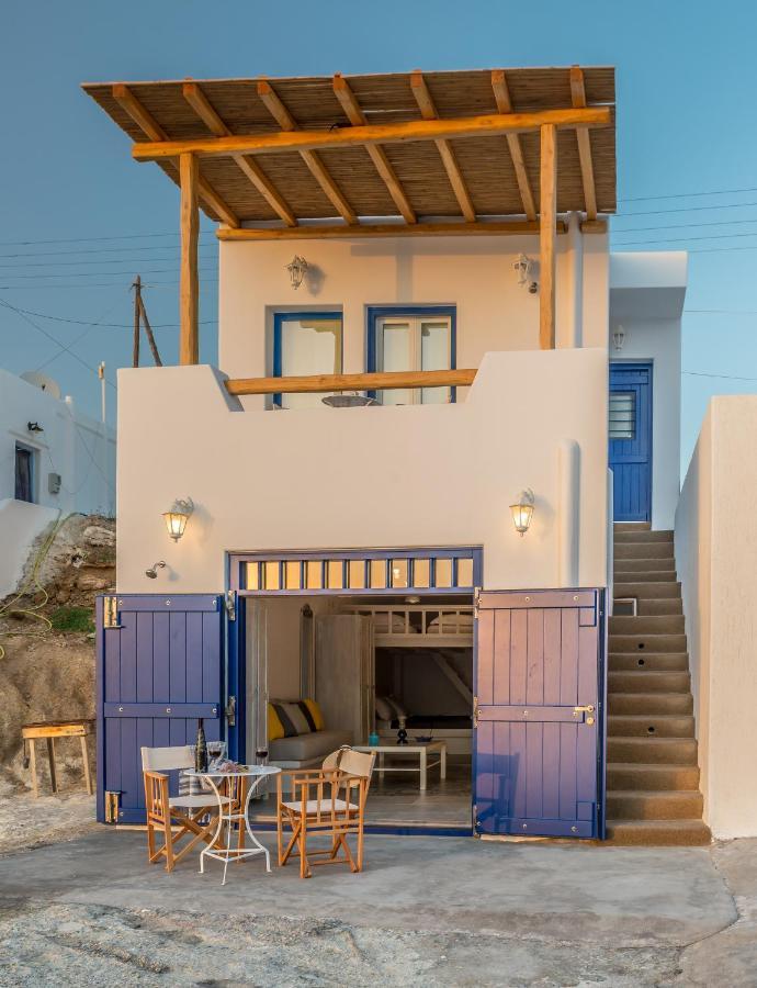 Manolis And Filio Home -By The Sea Pachaina Exteriör bild